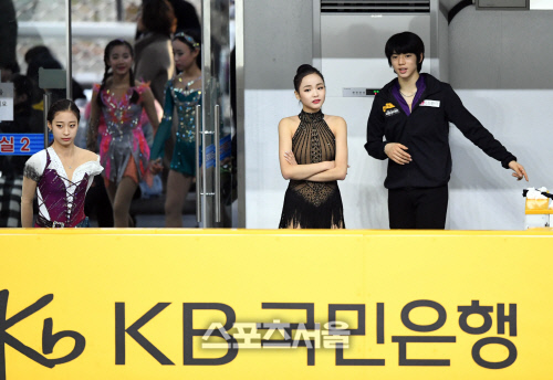 KB금융 전국 남녀피겨스케팅 차준환와 임은수 [포토]