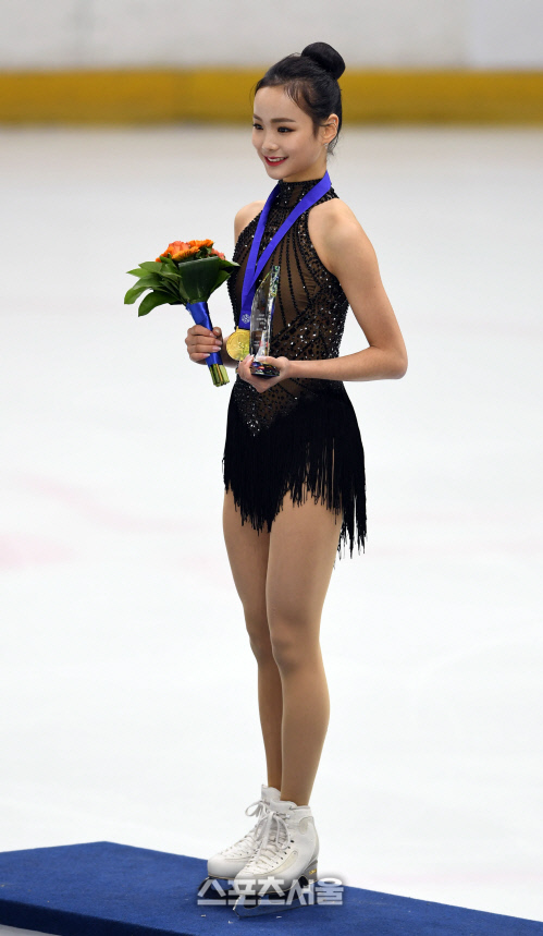 KB금융 전국 남녀피겨스케팅  임은수 1위[포토]