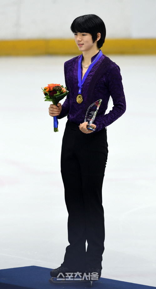 KB금융 전국 남녀피겨스케팅 차준환, 1위 했어요[포토]