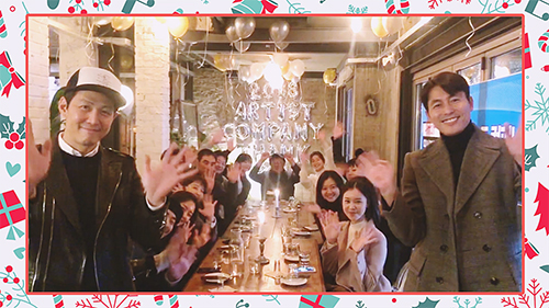 "미리 메리크리스마스"…정우성부터 이정재까지, 특급 배우들의 훈훈한 인사