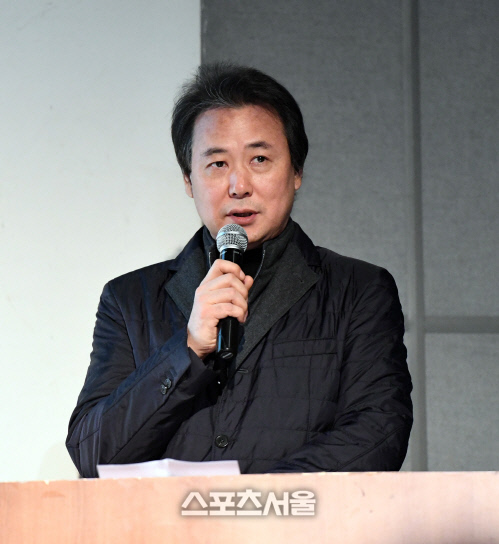 김창환 회장, 사건관련 반박 기자회견 [포토]