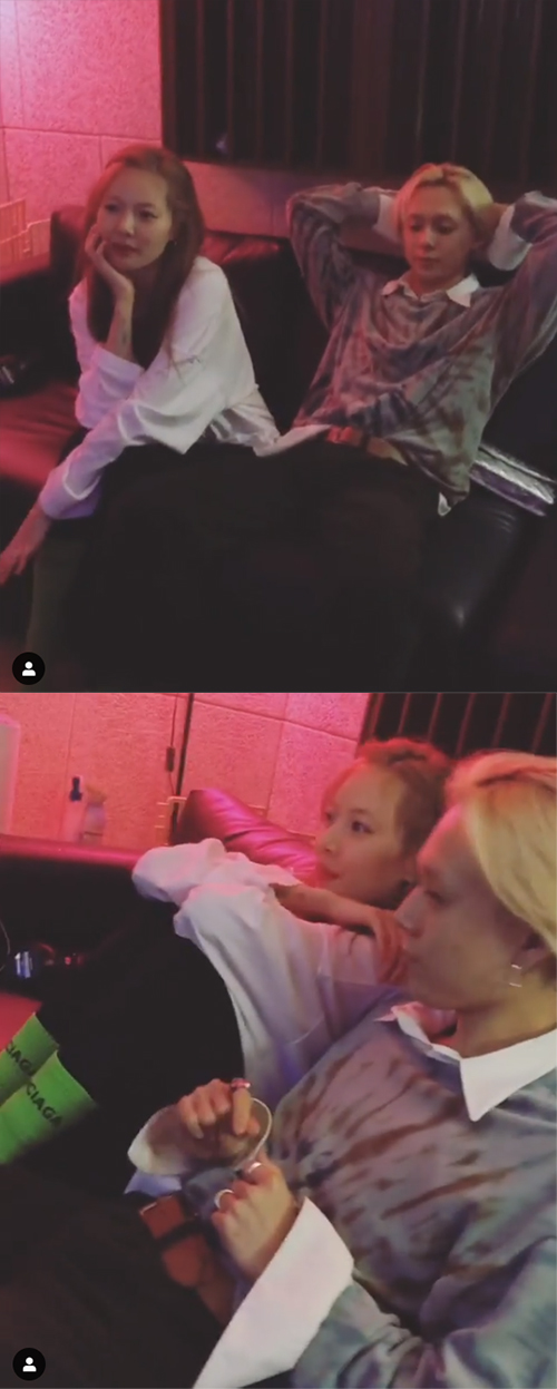 현아♥이던, 듀엣곡 발매 예고?…"모든 걸 약속할게 피앙세"