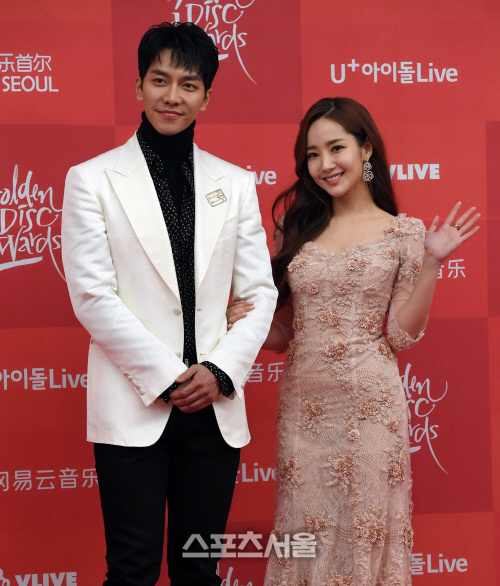 골든디스크 MC 이승기, 박민영[포토]