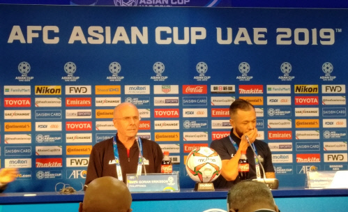 에릭손 감독과 슈뢰크