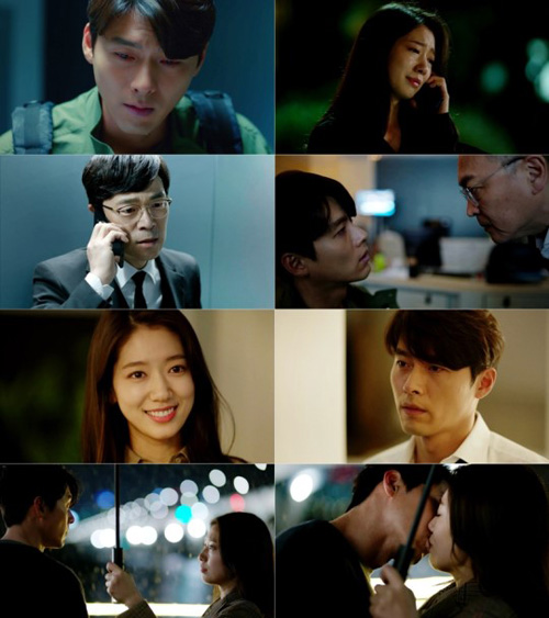 '알함브라' 현빈·박신혜, 키스로 '♥확인'…10.4% 자체 최고 시청률