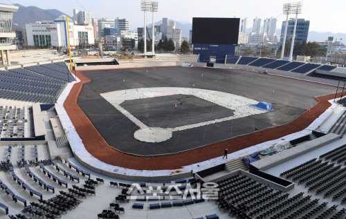 [포토] 창원NC파크, 막바지 공사中