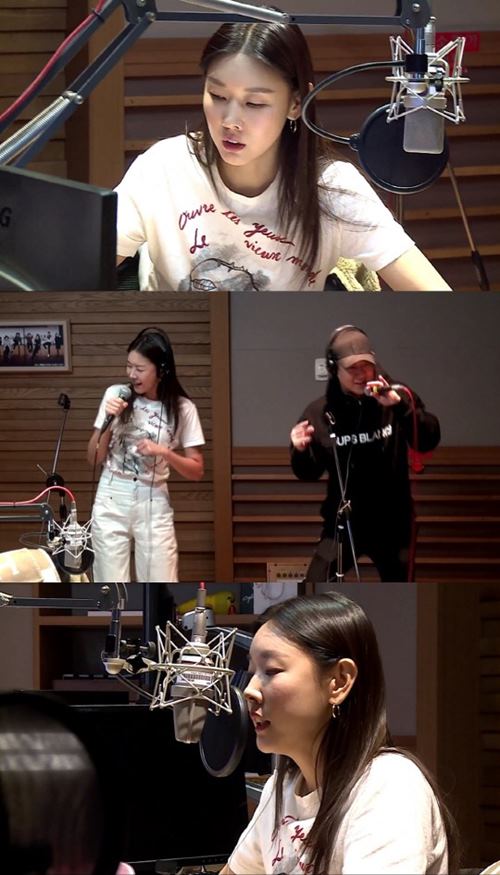 '나혼자산다' 한혜진, 라디오 DJ 도전기 "천명훈과 生라이브"