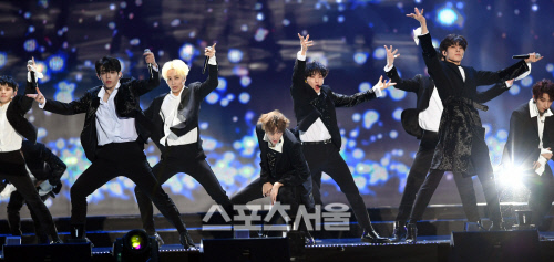 하이원 서울가요대상..우리가 세븐틴[포토]
