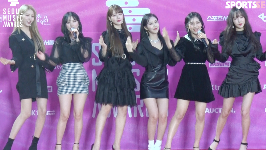 여자친구 (GFRIEND), 칼바람 내쫓는 산뜻한 신곡 안무 ('제28회 서울가요대상 레드카펫') [SS쇼캠] 