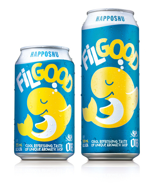 [이미지] 오비맥주 발포주 필굿 제품