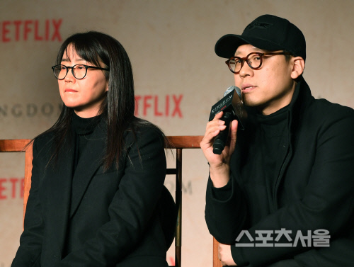 [포토] 김성훈 감독-김은희 작가, \'킹덤\'으로 함께!