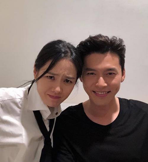 '또 열애설' 현빈♥손예진, 함께 찍은 사진 재조명 "다정한 분위기"