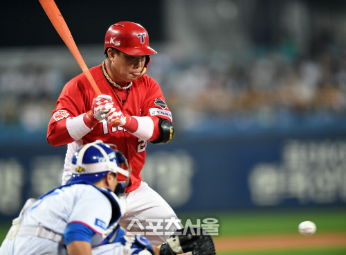 [포토]나지완, 만루기회!