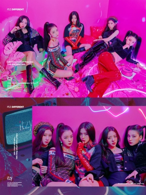 JYP 新 걸그룹 ITZY, 5인 완전체 티저 공개 '완벽 비주얼'