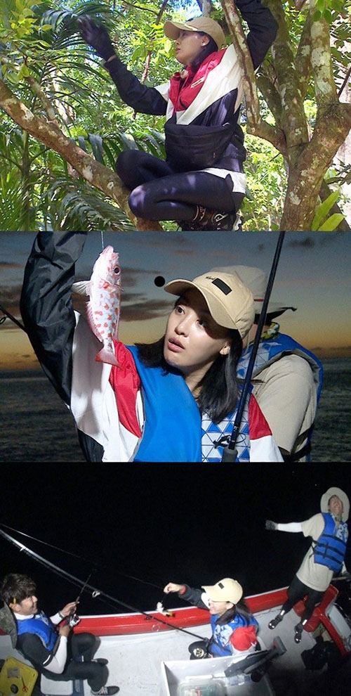 '정글의 법칙' 이주연, "나 봉 탔던 여자야"…나무 위도 성큼성큼