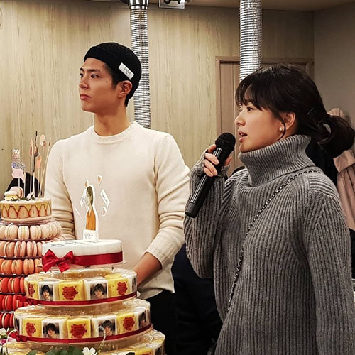 "실물은 이런 느낌?" 송혜교, '남자친구' 종방연서 포착된 '美친 미모'