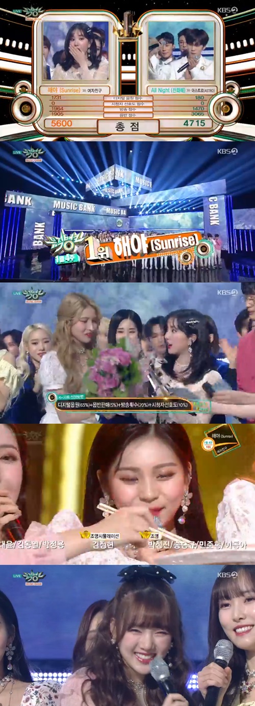 '뮤직뱅크' 여자친구 1위  '4관왕 달성'…컴백 노태현+세븐틴(종합)