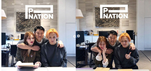 현아X이던, 싸이와 전속계약…연예계 2막 시작