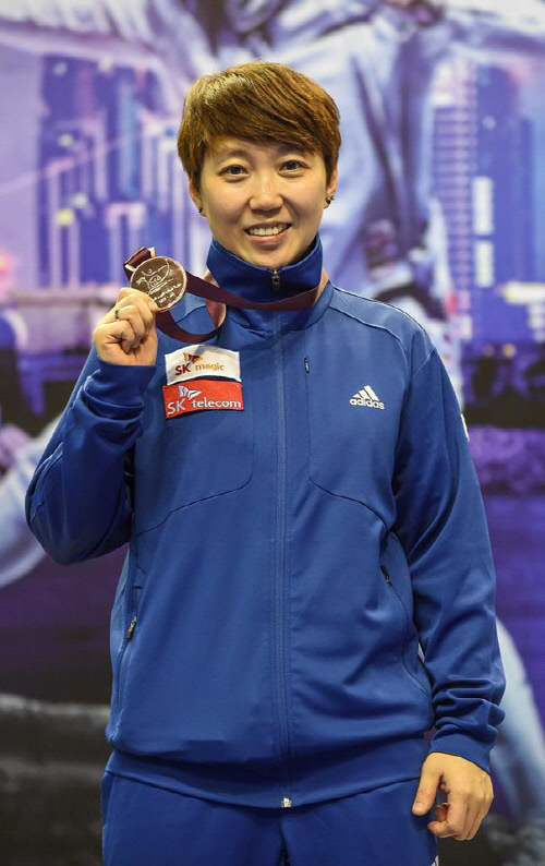 여자 에뻬 카타르 도하 그랑프리 대회 - 정효정 동메달 2