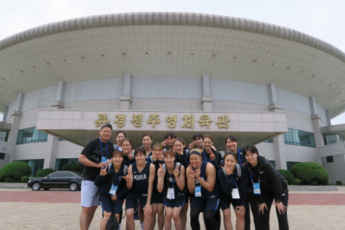 [하숙례의 통일농구②]역사적인 남북 남녀혼합경기