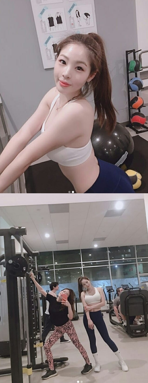 신수지, 운동복 입고 뽐낸 명품 'S라인' 몸매