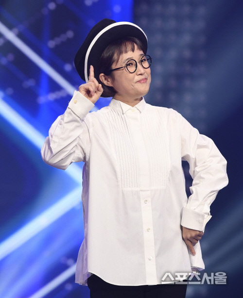 [포토] '뮤직 셔플쇼 더 히트' 송은이, 모자로 포인트~!