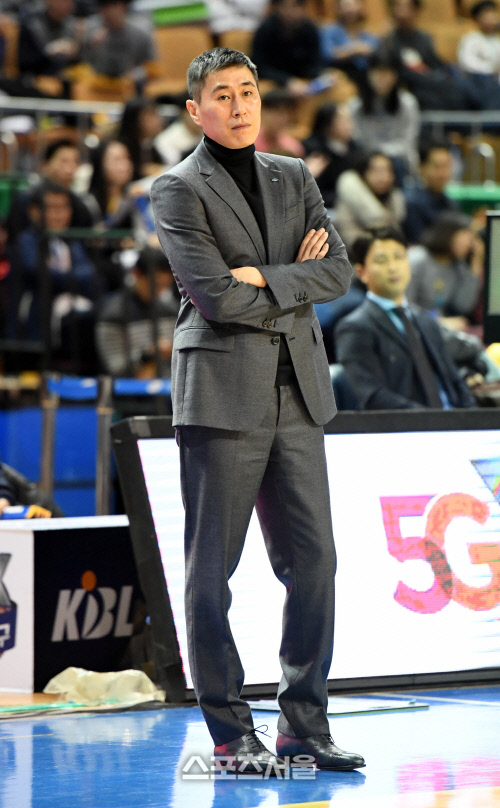 이상민 감독, 오늘 좋은 결과를 [포토]