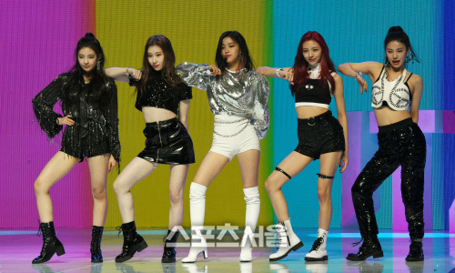 걸그룹 ITZY 데뷔, JYP 막내 데뷔![포토]