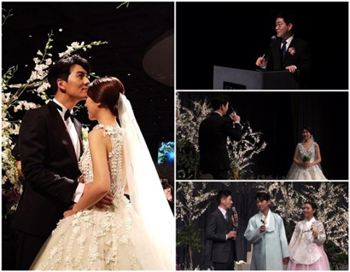 '연애의 맛' 이필모♥서수연, '설렘 가득' 결혼식 현장 독점 공개