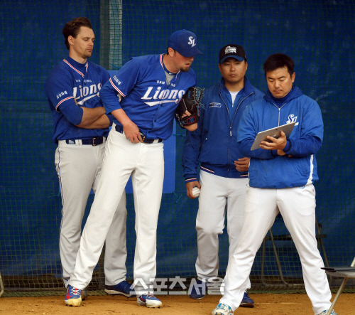 맥과이어, 투구 회전수와 궤적은? [포토]