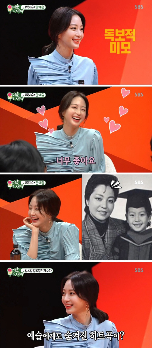 '미우새' 한예슬, 모벤져스부터 안방 사로잡은 '특급 러블리'