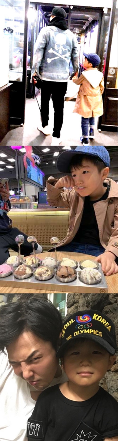 YG 양현석, 붕어빵 아들과 다정한 일상 공개 "나의 친구"(ft.GD)