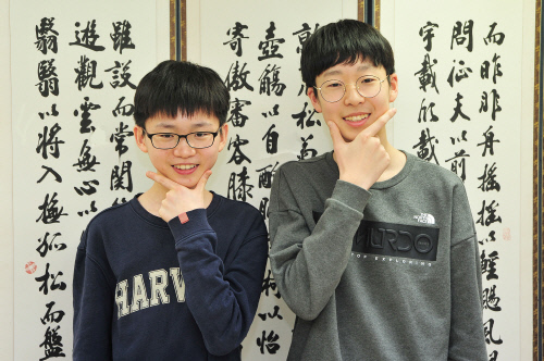 정우진(왼쪽), 최은규