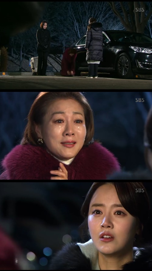 '강남스캔들' 방은희, 신고은 앞에 무릎 꿇었다 "얼마든지 원망해라"