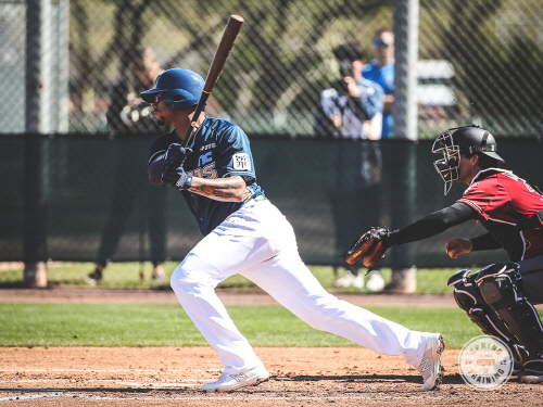 '나성범 9회 투런포' NC, 애리조나와 평가전서 4-4 무승부