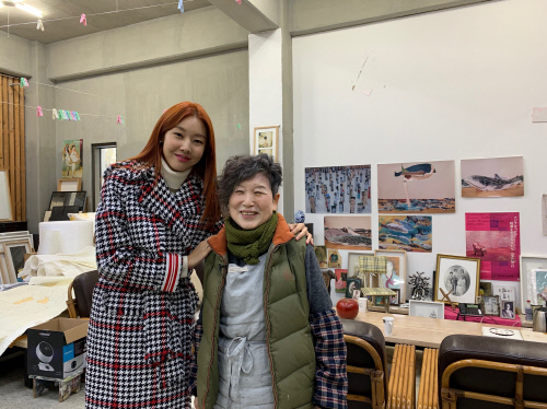 한혜진, 여성주의 미술 대모 윤석남과 만나다…MBC 스페셜 '핑크를 찢다' 출연