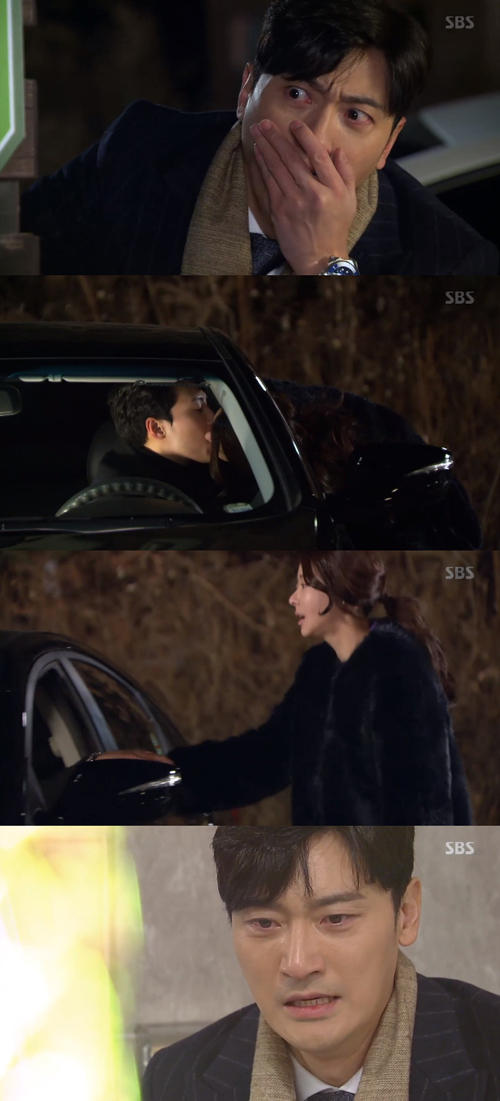 '강남스캔들' 원기준, 문서연 불륜 현장 목격 '충격+눈물'