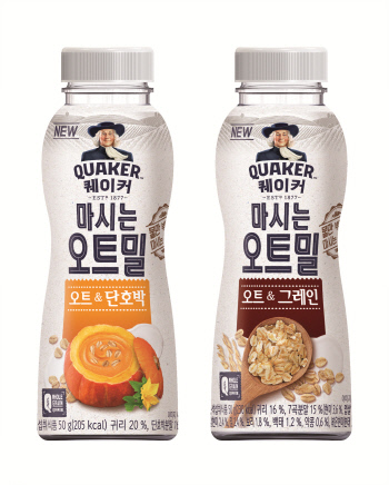 퀘이커 \'마시는 오트밀\' 2종