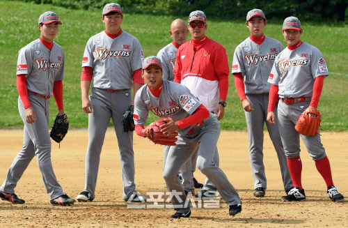 SK 롯데 평가전 그라운드 사정으로 취소