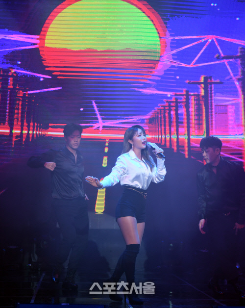 [포토] 홍진영, 흥이 절로