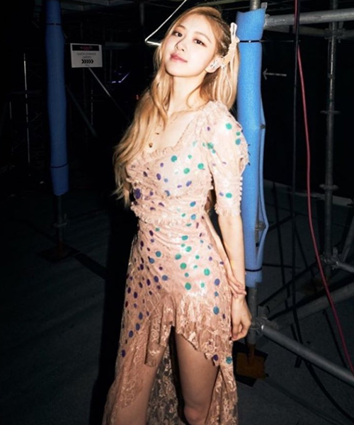 블랙핑크 로제, 드레스 입고 뽐낸 '반전' 볼륨감 몸매