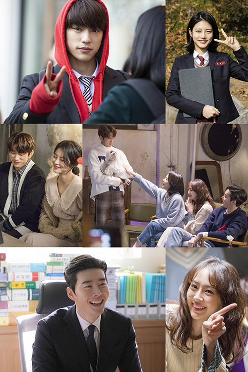 첫방 D-1 '사이코메트리 그녀', 박진영-신예은-김권 촬영장 밖 찰떡 케미