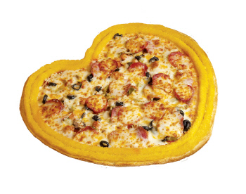 [사진] 파파존스 하트씬 수퍼 파파스 피자