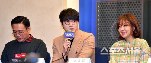 '쇼! 오디오자키' 이영준 PD와 성시경, 소유진[포토]