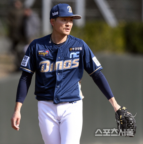 [포토] NC 원정현, 5-0 완승에 마침표!