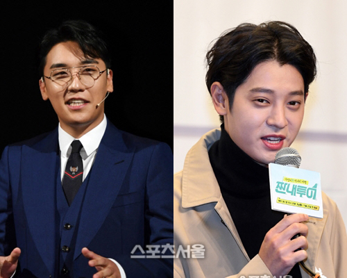 '성접대 의혹' 승리·'몰카 논란' 정준영, 사과→소속사와 계약 해지(종합)