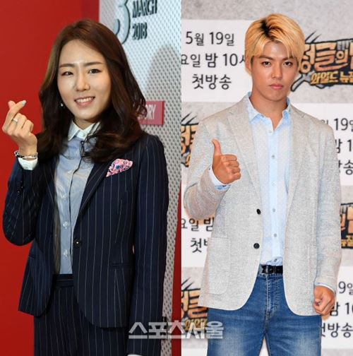 "6개월 전부터 호감" 이상화♥강남, '정글' 동료→열애 인정 (종합)