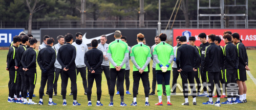 평가전 준비하는 벤투호[포토]