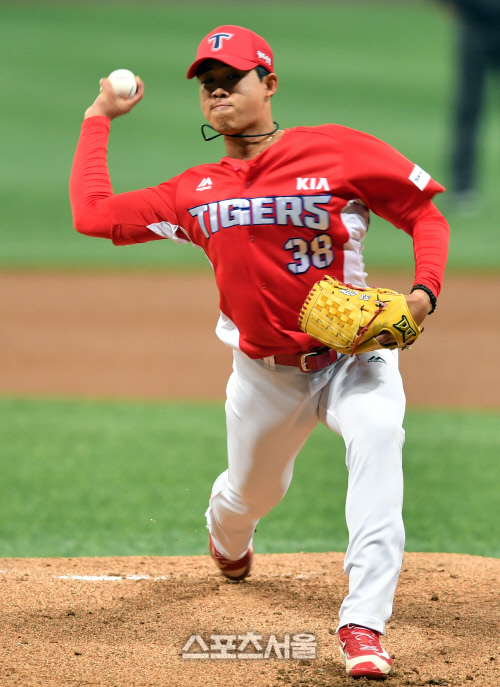 [플레이어 체크] KIA 임기영을 깨운 '골반의 힘' 선발 고민 지웠다