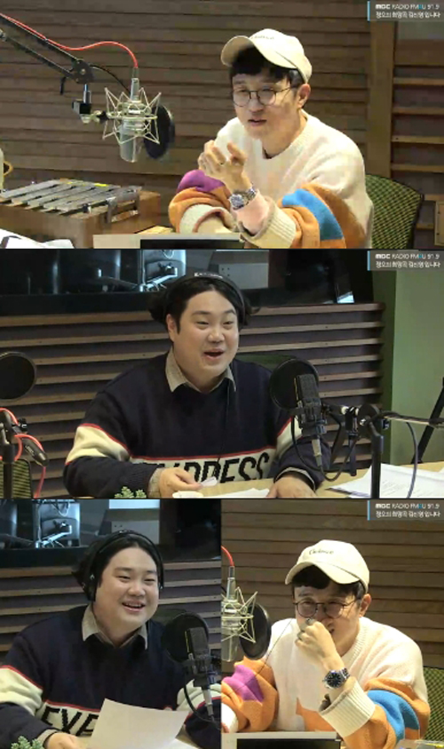 '정오의 희망곡' 박성광X유재환, 입담 케미 터졌다(ft.송이 매니저)(종합)